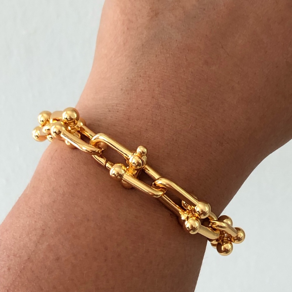 Gold Hardware Link Bracelet